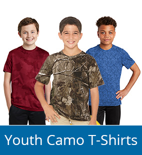 Youth Camo T-Shirts