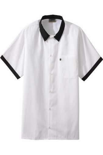 Custom Embroidered  Edwards Cook Shirt With Contrasting Trim - 1304 