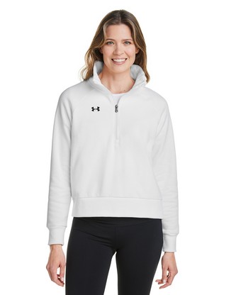 Custom Embroidered Ladies' Rival Fleece Quarter-Zip With Logo