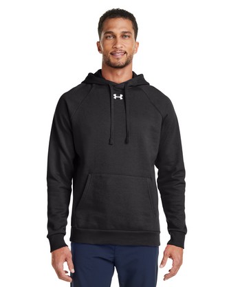 Custom Embroidered Men's Rival Fleece Hooded Sweatshirt With Logo