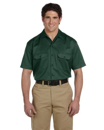 Custom Embroidered  Dickies Unisex Work Shirt - 1574 