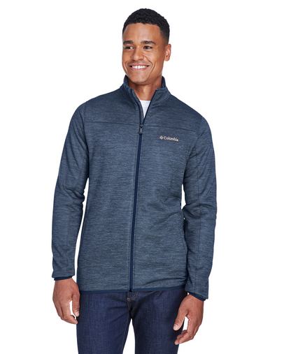 Custom Embroidered  Columbia Men's Birch Woods II Full-Zip Fleece Jacket - 1807681 