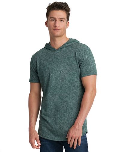 Custom Printed  Next Level Mock Twist Short Sleeve Hoody T-Shirt - 2022 