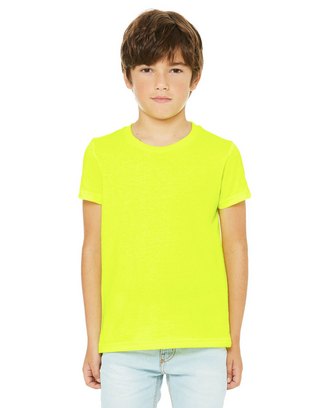 Custom Printed Youth CVC Jersey T-Shirt BC-3001YCV 