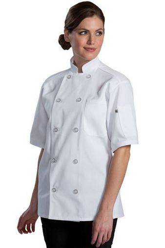 Custom Embroidered  Edwards Chef Coat With Back Mesh - 3333 