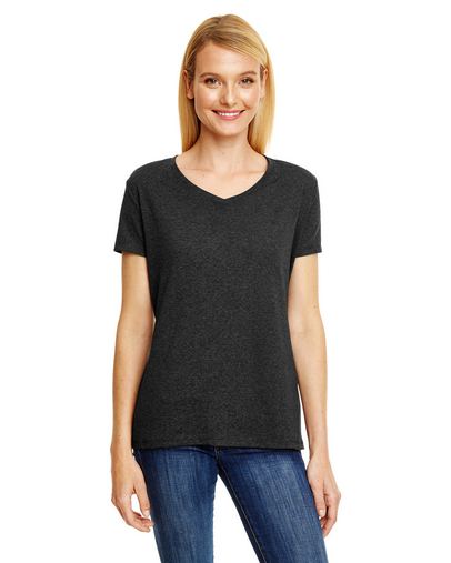  Ladies' Perfect-T Triblend V-Neck T-shirt 