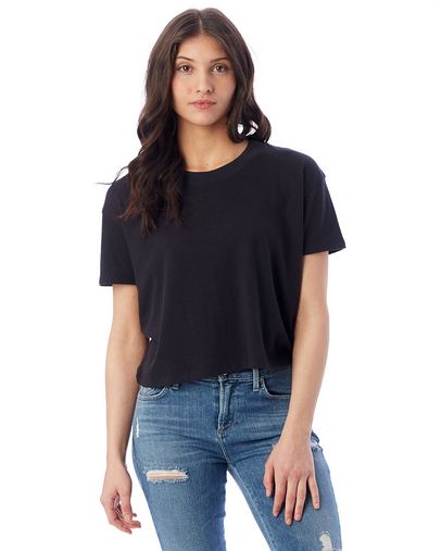 Custom Printed Alternative Ladies' Headliner Cropped T-Shirt - 5114BP 