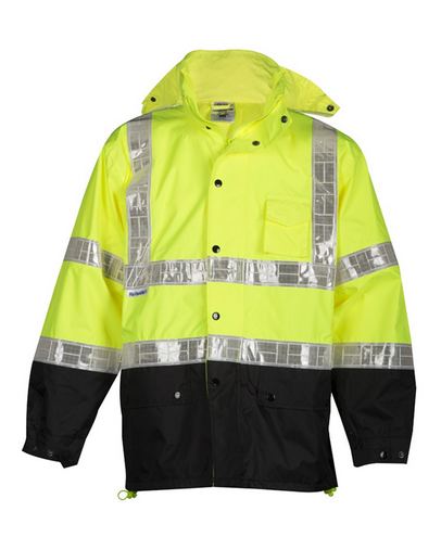 Custom Logo ML Kishigo Storm Stopper Pro Rainwear Jacket - RWJ100-101 