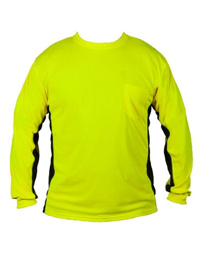 Custom Logo ML Kishigo Premium Black Series® Long Sleeve Hi-Viz T-Shirt - 9202-9203 