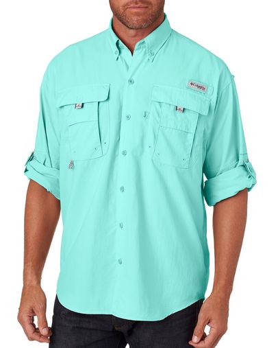 Custom Embroidered  Men's Bahama II Long-Sleeve Shirt - 7048 