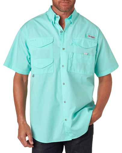 Custom Embroidered  Columbia Men's Bonehead Shirt - 7130 