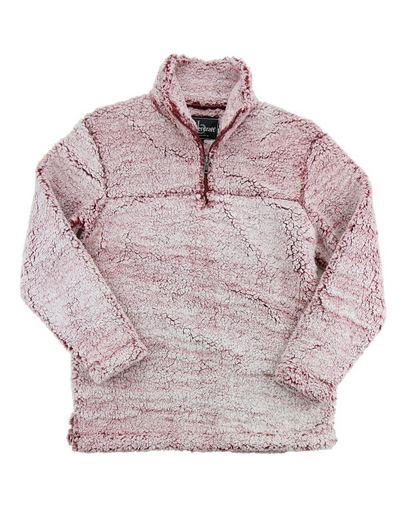 Custom Embroidered  Youth Sherpa Quarter-Zip Pullover - YQ10  Boxercraft