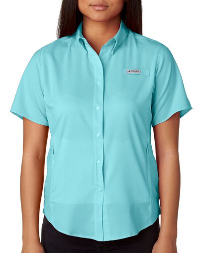 Custom Embroidered  Columbia Ladies' Tamiami II Short-Sleeve Shirt - 7277 