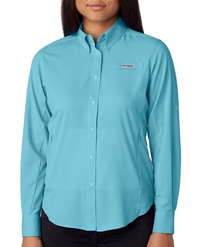 Custom Embroidered  Columbia Ladies' Tamiami II Long-Sleeve Shirt - 7278 