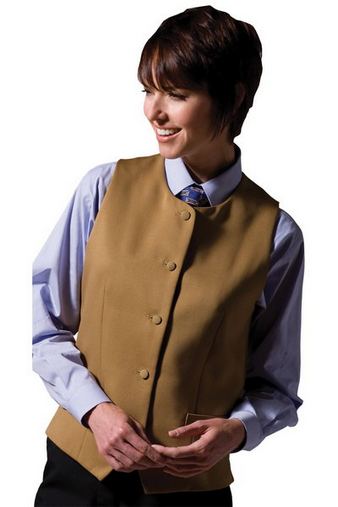 Custom Embroidered  Edwards Women's Bistro Vest - 7392 