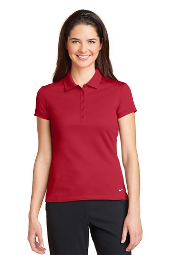 Custom Embroidered Nike Golf Ladies Dri-FIT Solid Icon Pique Polo - 746100 