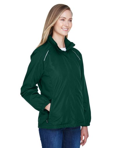 Custom Embroidered  Core 365 Ladies' Profile Fleece-Lined All-Season Jacket - 78224 