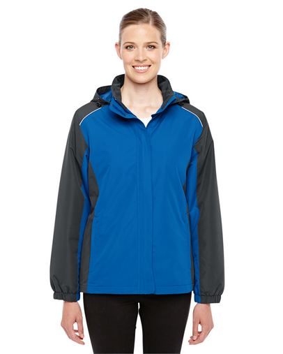 Custom Embroidered  Core 365 Ladies' Inspire Colorblock All-Season Jacket - 78225 