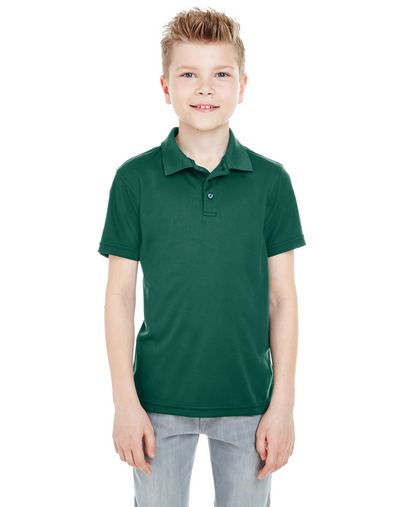 Custom Embroidered  UltraClub Youth Cool & Dry Mesh Pique Polo - 8210Y 