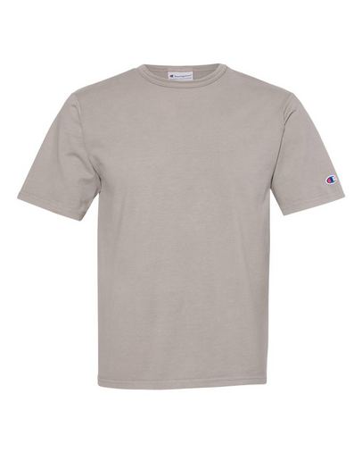 Custom Logo Champion Garment Dyed Short Sleeve T-Shirt - CD100 With Logo