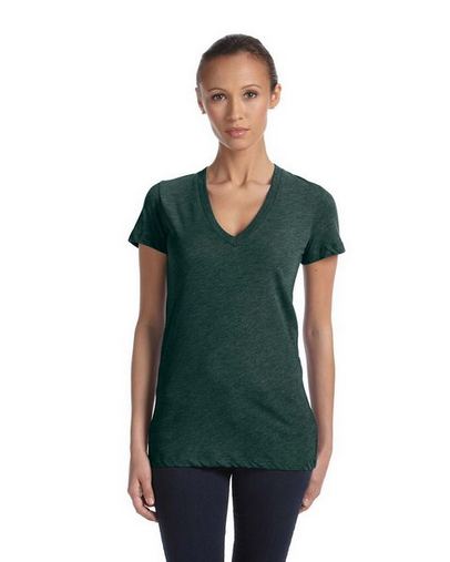 Custom Imprinted  Bella + Canvas Ladies' Triblend Deep V-Neck T-Shirt - 8435 