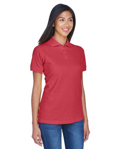 Custom Embroidered  UltraClub Ladies' Classic Pique Polo - 8530 