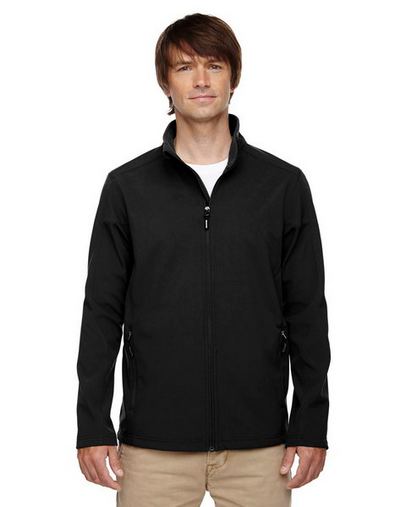 Custom Embroidered  Core 365 Men's 2-Layer Soft Shell Fleece Jacket - 88184 