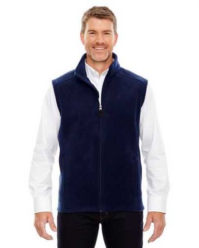 Custom Embroidered  Core 365 Men's Fleece Vests - 88191 