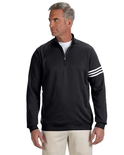 Custom Embroidered  adidas Men's ClimaLite 3-Stripes Pullover - A190 