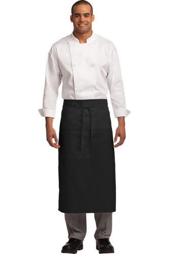 Custom Logo  Full Bistro Apron Port Authority - A701 