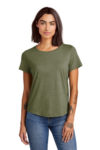 Custom Printed Allmade Women's Relaxed Tri-Blend Scoop Neck Tee - AL2015 