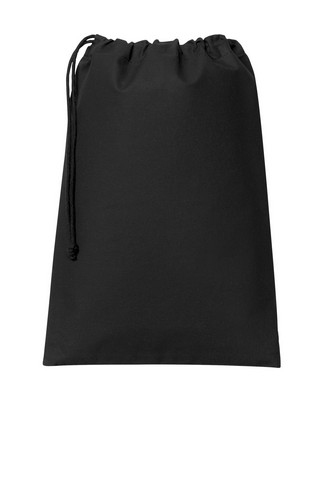 Custom Logo Port Authority Core Cotton Drawstring Bag - BG0350 