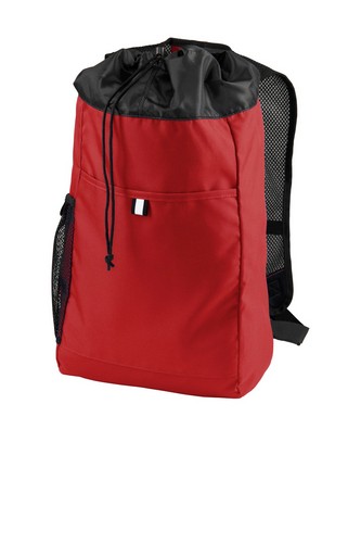 Custom Logo Port Authority Hybrid Backpack. BG211 With Logo