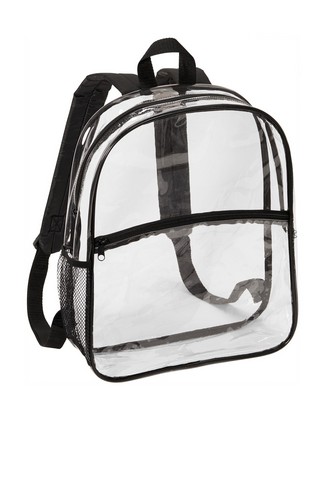 Custom Logo Port Authority Clear Backpack - BG230 