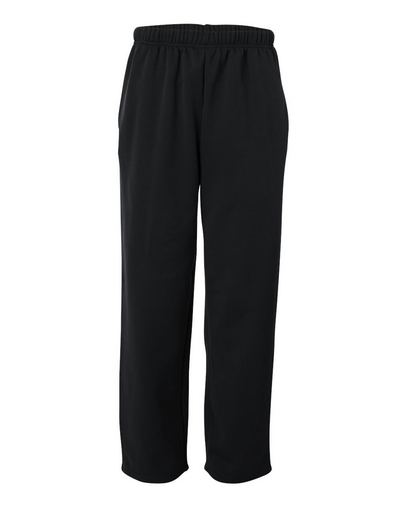 Custom Embroidered  Badger BT5 Performance Fleece Open Bottom Sweatpants - 1478 