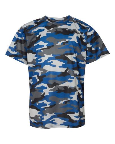 Custom Printed  Badger Camo Youth T-Shirt - 2181 