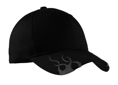 Custom Embroidered Port Authority Racing Cap with Flames - C857 