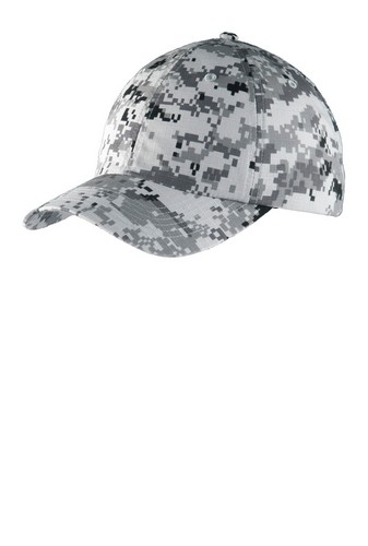 Custom Embroidered  Port Authority Digital Ripstop Camouflage Cap - C925 