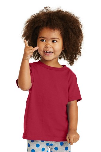 Custom Logo Port & Company Toddler Core Cotton Tee - CAR54T 