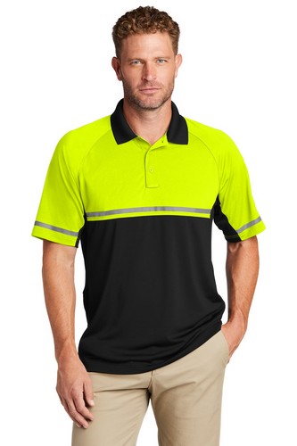 Custom Embroidered CornerStone Select Lightweight Snag-Proof Enhanced Visibility Polo - CS423 