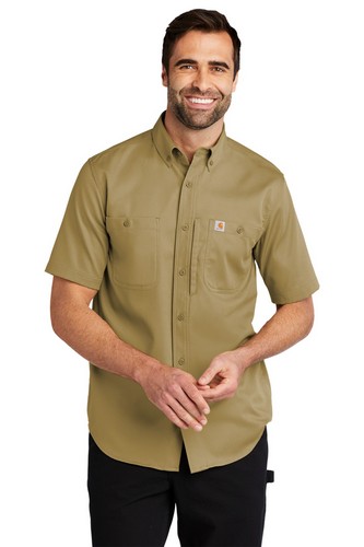 Custom Logo Carhartt Rugged Professional Series Short Sleeve Shirt - CT102537 