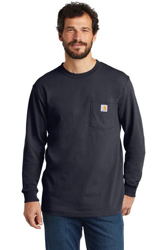 Custom Embroidered  Carhartt Workwear Pocket Long Sleeve T-Shirt - CTK126 