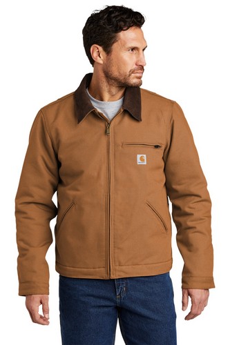 Custom Logo Carhartt Tall Duck Detroit Jacket - CTT103828 