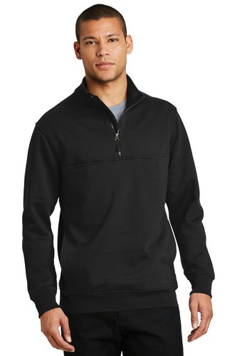 Custom Logo CornerStone 1/2-Zip Job Shirt - CS626 