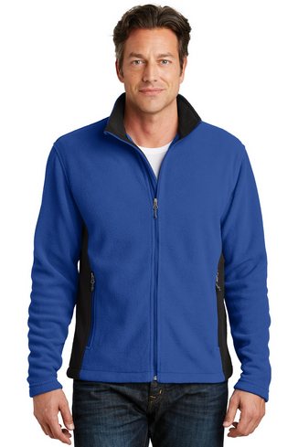 Custom Embroidered Port Authority Colorblock Value Fleece Jacket - F216 