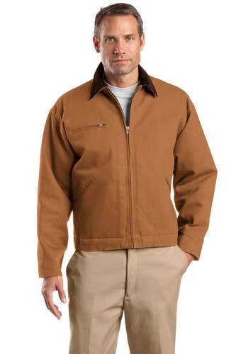 Custom Embroidered  CornerStone Tall Duck Cloth Work Jacket - TLJ763 