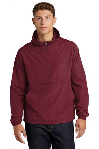 Custom Embroidered Sport-Tek Packable Anorak - JST66 