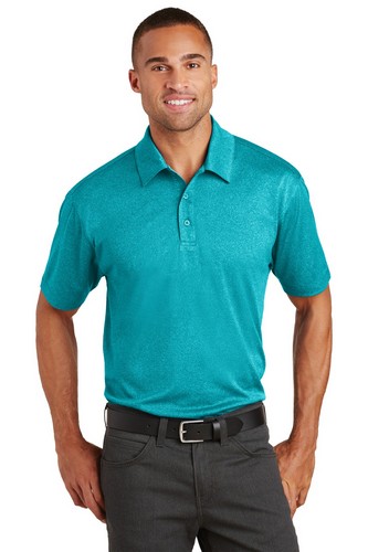 Custom Embroidered Port Authority Trace Heather Polo - K576 