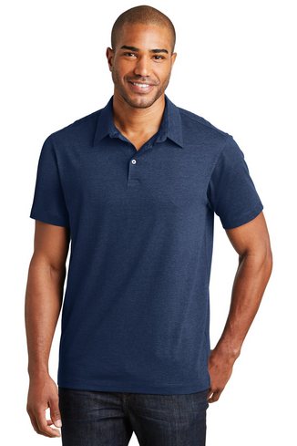 Custom Embroidered Port Authority Meridian Cotton Blend Polo - K577 