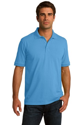 Custom Embroidered Port & Company Jersey Knit Polo - KP55 